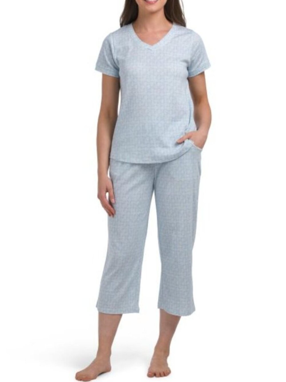 POPPY & CLAY 2pc Organic Cotton Peace And Hope Pajama Set